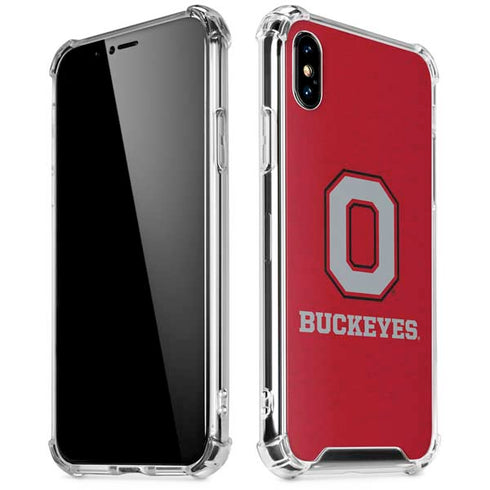 Ohio State University OSU O iPhone XS Max Clear Case