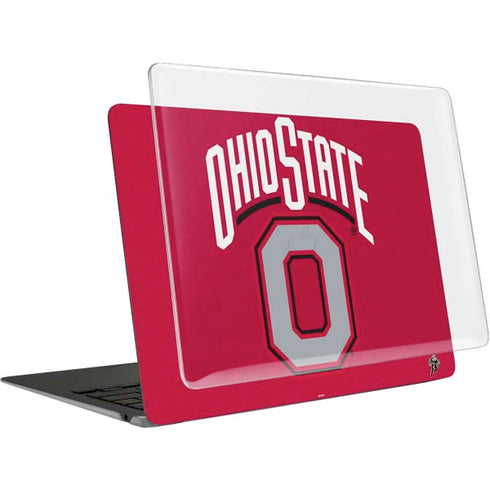 Ohio State University OSU O MacBook Air 13in M1 (2021) Case plus Skin