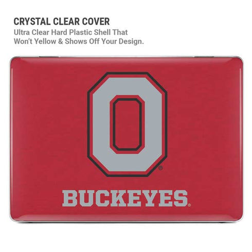 Ohio State University OSU O MacBook Air 15in (2023-2025) Case plus Skin