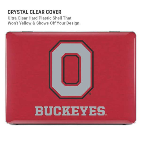 Ohio State University OSU O MacBook Pro 16in (2021-25) Case plus Skin