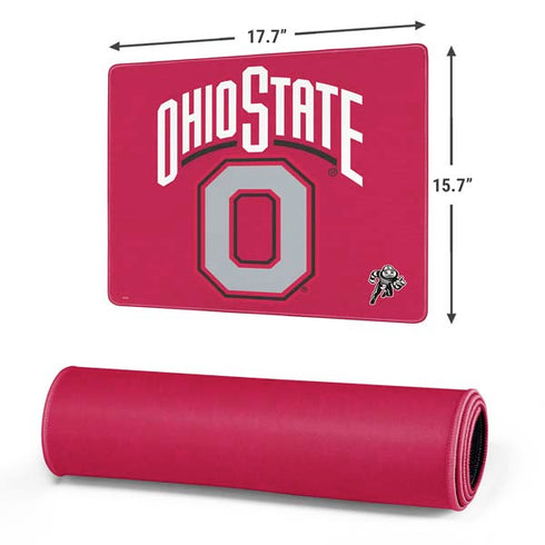 Ohio State University OSU O Gaming Mouse Pad