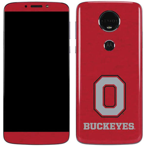 Ohio State University OSU O Moto E5 Plus Skin