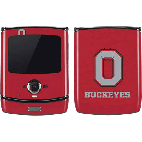 Ohio State University OSU O Motorola RAZR Skin