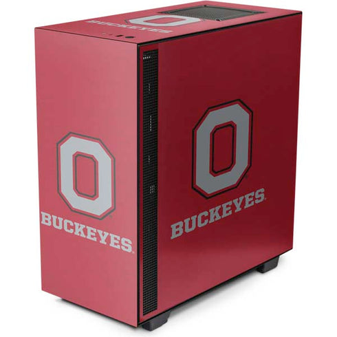 Ohio State University OSU O NZXT H510 Compact ATX Mid-Tower Case Skin