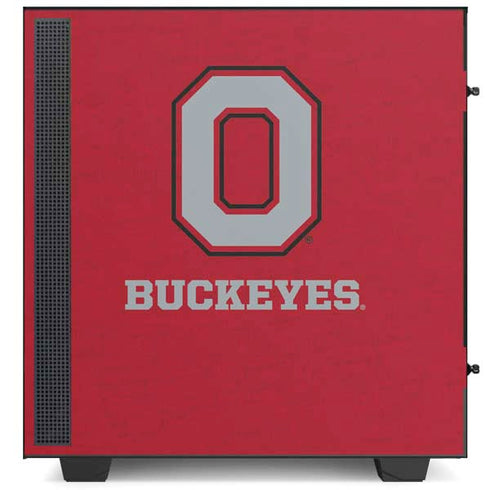 Ohio State University OSU O NZXT H510 Compact ATX Mid-Tower Case Skin