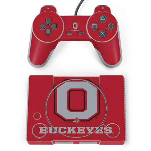 Ohio State University OSU O PlayStation Classic Bundle Skin
