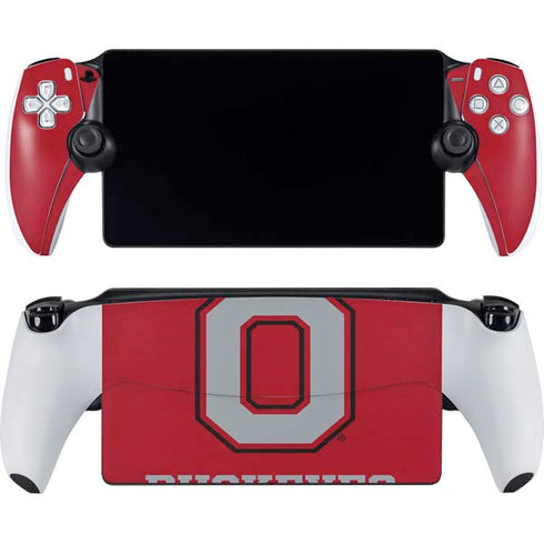 Ohio State University OSU O PlayStation Portal Remote Player Skin