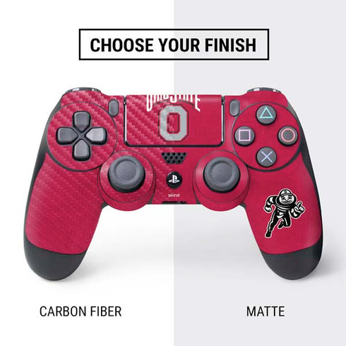 Ohio State University OSU O PS4 Controller Skin