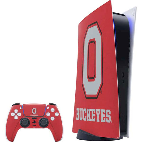 Ohio State University OSU O PS5 Digital Edition Bundle Skin