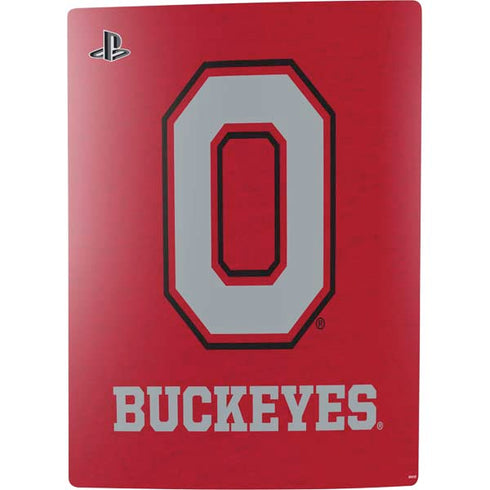 Ohio State University OSU O PS5 Digital Edition Console Skin