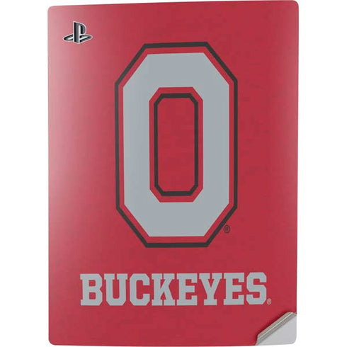 Ohio State University OSU O PS5 Digital Edition Console Skin