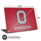 Ohio State University OSU O Universal Laptop 17in (13.8 x 10in) Skin
