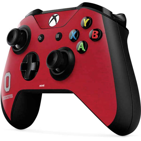 Ohio State University OSU O Xbox One X Controller Skin
