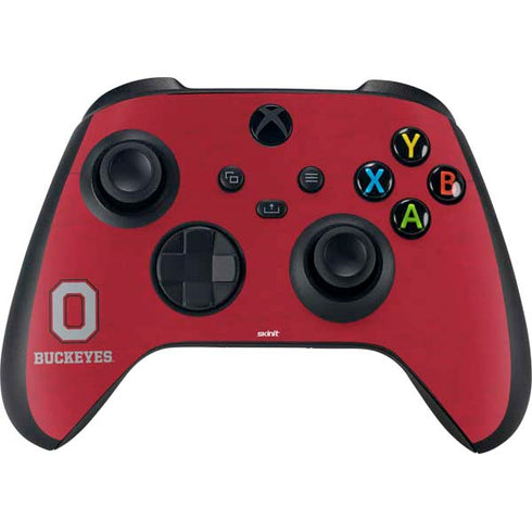 Ohio State University OSU O Xbox Series X Controller Skin