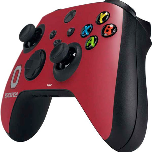 Ohio State University OSU O Xbox Series X Controller Skin