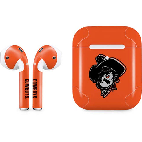 Oklahoma State University OSU Basketball Apple AirPods 2 Skin