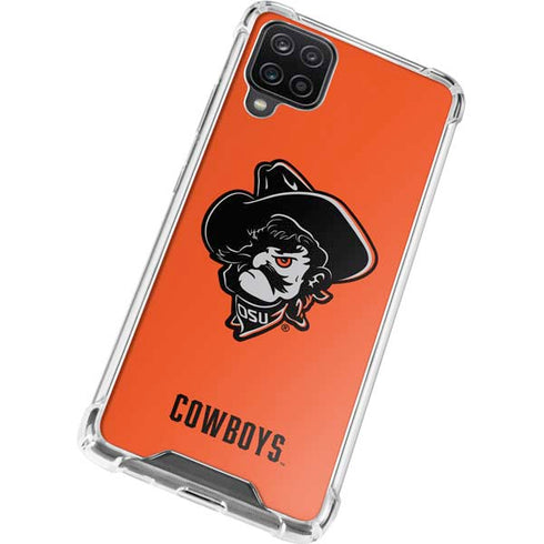 Oklahoma State University OSU Basketball Galaxy A12 Clear Case