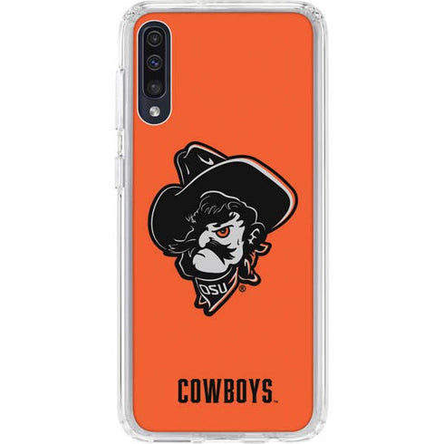 Oklahoma State University OSU Basketball Galaxy A50 Clear Case