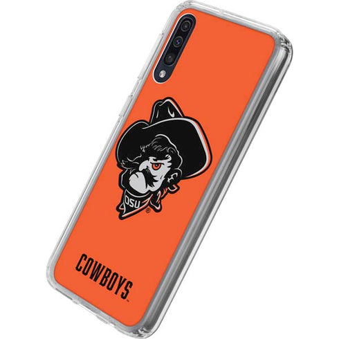Oklahoma State University OSU Basketball Galaxy A50 Clear Case