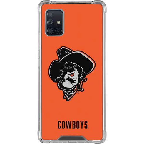 Oklahoma State University OSU Basketball Galaxy A51 5G Clear Case