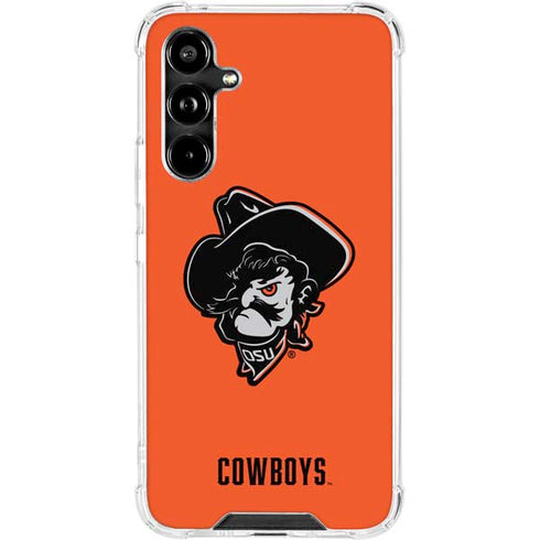 Oklahoma State University OSU Basketball Galaxy A54 5G Clear Case