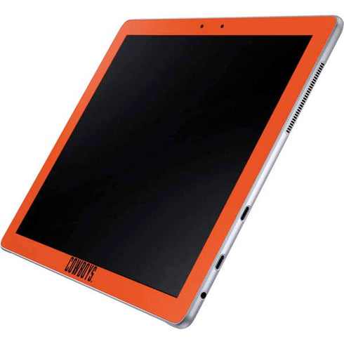 Oklahoma State University OSU Basketball Galaxy Book 12in Skin