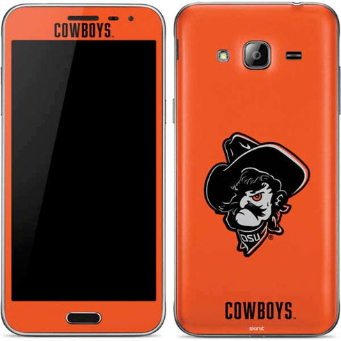 Oklahoma State University OSU Basketball Galaxy J3 Skin