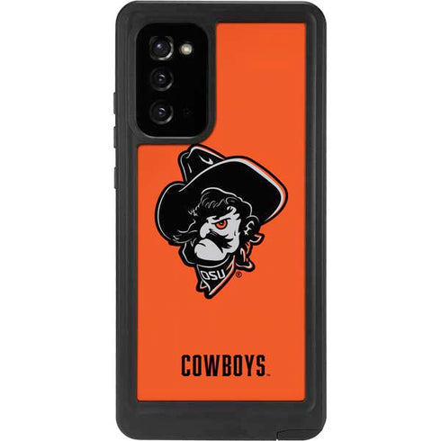 Oklahoma State University OSU Basketball Galaxy Note20 5G Waterproof Case