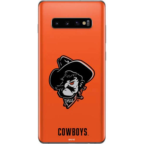 Oklahoma State University OSU Basketball Galaxy S10 Plus Skin