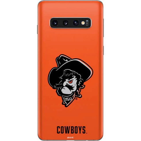 Oklahoma State University OSU Basketball Galaxy S10 Skin