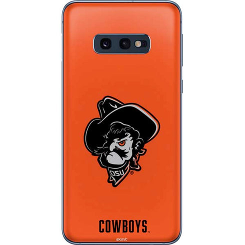 Oklahoma State University OSU Basketball Galaxy S10e Skin