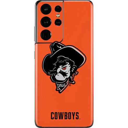 Oklahoma State University OSU Basketball Galaxy S21 Ultra 5G Skin