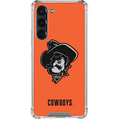 Oklahoma State University OSU Basketball Galaxy S23 Plus Clear Case