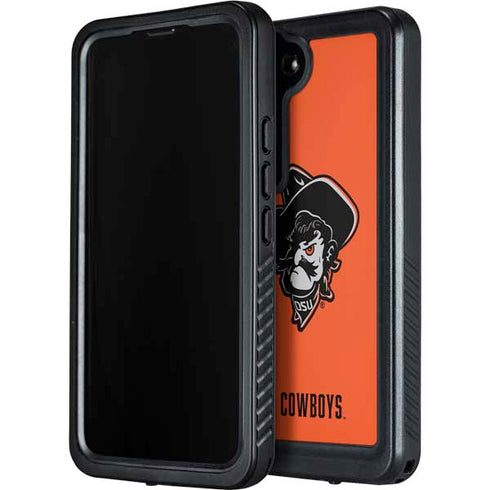 Oklahoma State University OSU Basketball Galaxy S23 Plus Waterproof Case