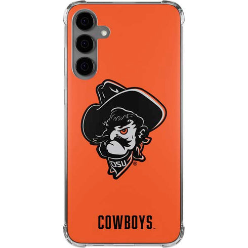 Oklahoma State University OSU Basketball Galaxy S24 Plus Clear Case