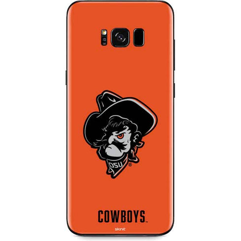 Oklahoma State University OSU Basketball Galaxy S8 Skin