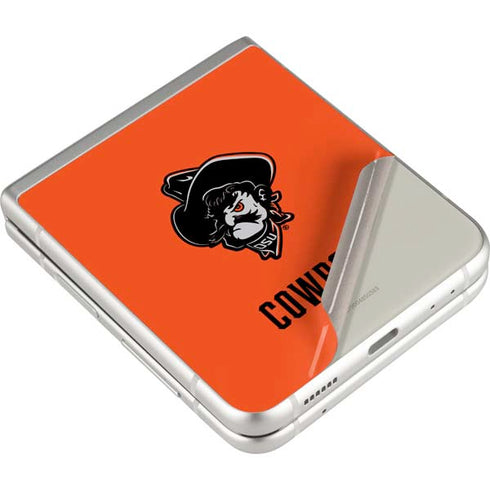 Oklahoma State University OSU Basketball Galaxy Z Flip3 5G Skin