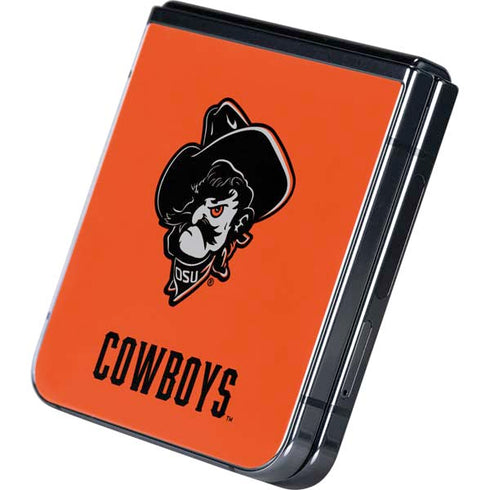 Oklahoma State University OSU Basketball Galaxy Z Flip5 5G Skin