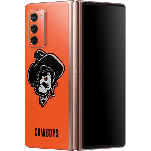 Oklahoma State University OSU Basketball Galaxy Z Fold2 5G Skin