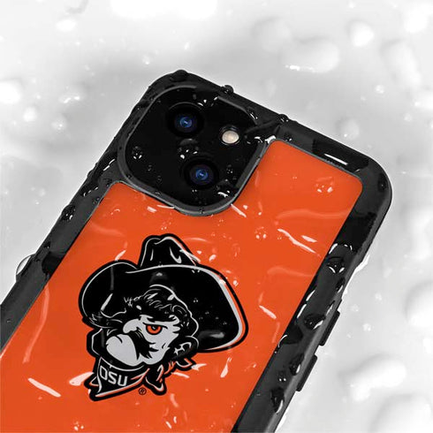 Oklahoma State University OSU Basketball iPhone 13 Mini Waterproof Case