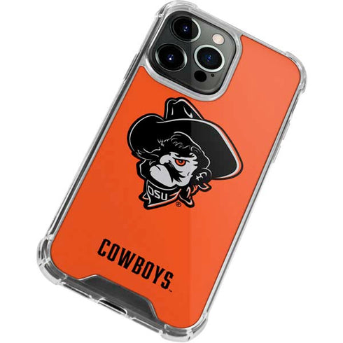 Oklahoma State University OSU Basketball iPhone 13 Pro Max Clear Case