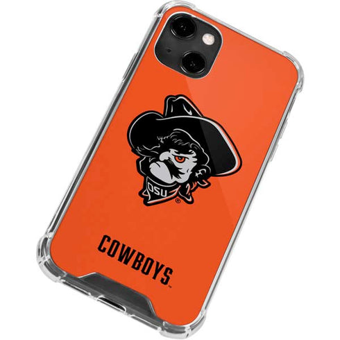 Oklahoma State University OSU Basketball iPhone 14 Clear Case