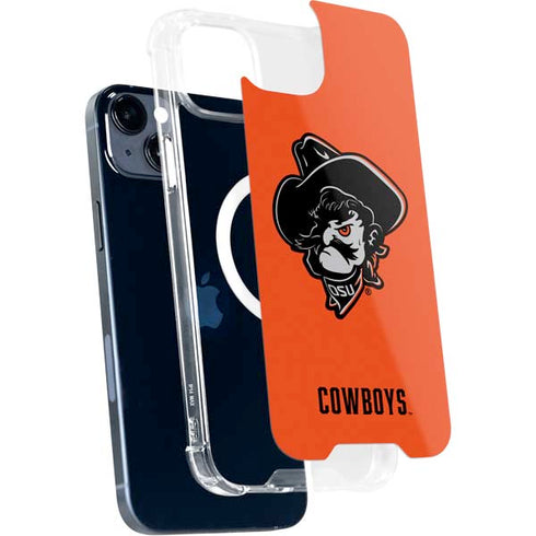 Oklahoma State University OSU Basketball iPhone 15 Plus MagSafe Case
