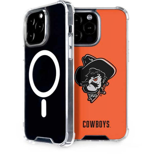 Oklahoma State University OSU Basketball iPhone 15 Pro Max MagSafe Case