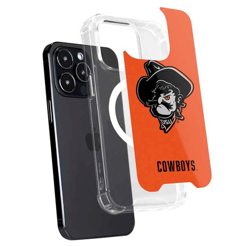 Oklahoma State University OSU Basketball iPhone 15 Pro Max MagSafe Case