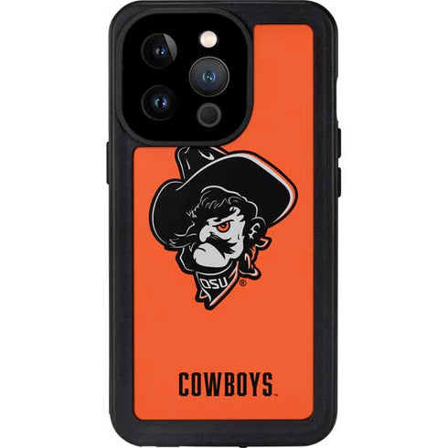 Oklahoma State University OSU Basketball iPhone 15 Pro Waterproof Case