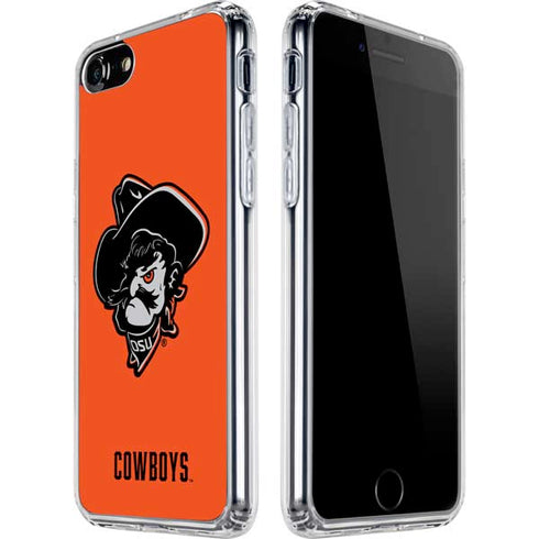 Oklahoma State University OSU Basketball iPhone SE (2nd & 3rd Gen) Clear Case