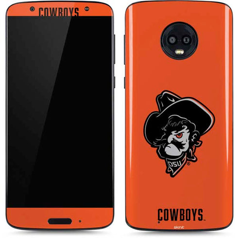 Oklahoma State University OSU Basketball Moto G6 Skin