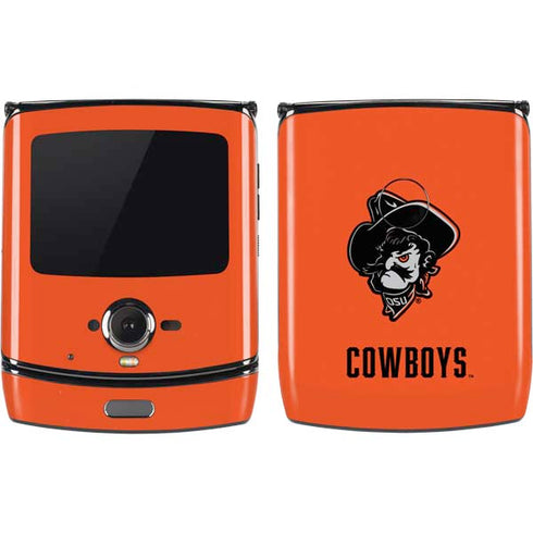 Oklahoma State University OSU Basketball Motorola RAZR Skin