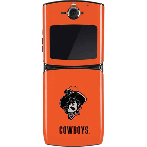 Oklahoma State University OSU Basketball Motorola RAZR Skin